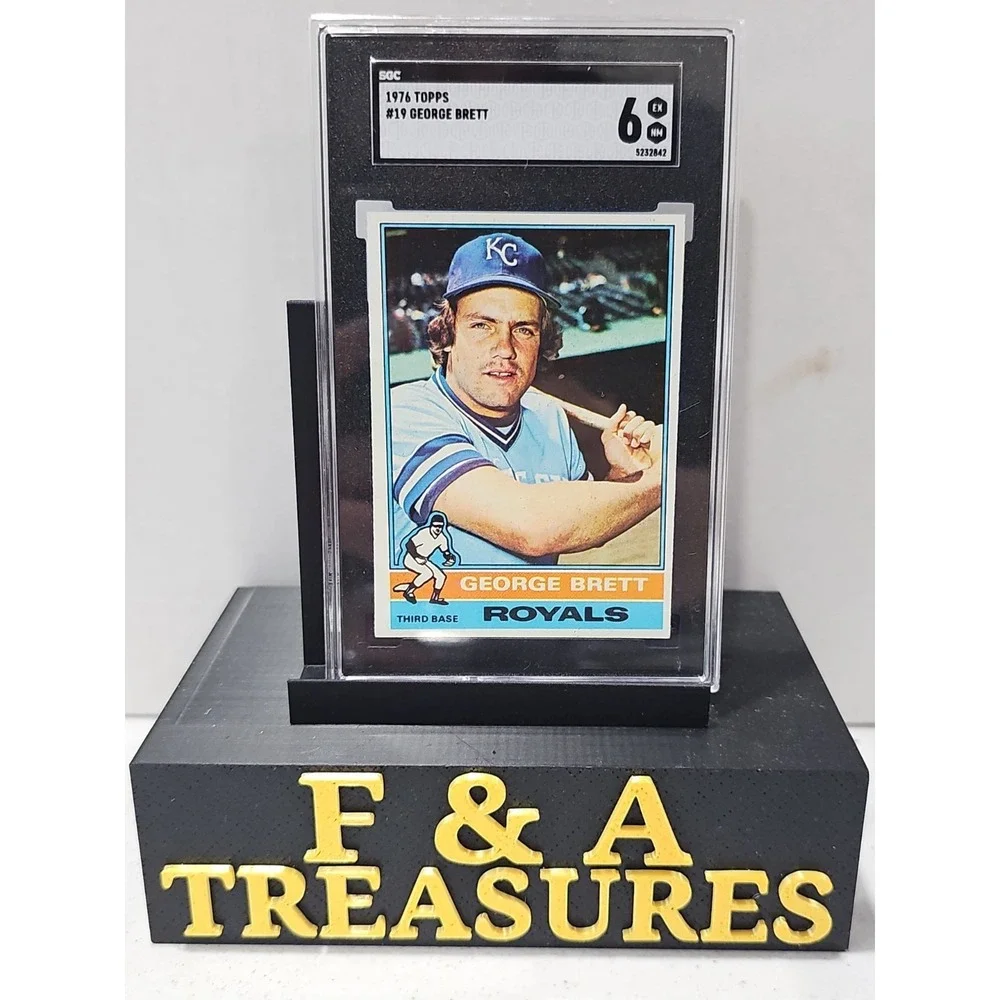 1976 Topps - George Brett #19 SGC 6 EX NM